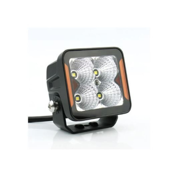 Світлодіодна фара StarLight SL-W0120F квадратна, ближнє розсіяне світло WHITE+DRL 20W 2400Lm 5700K