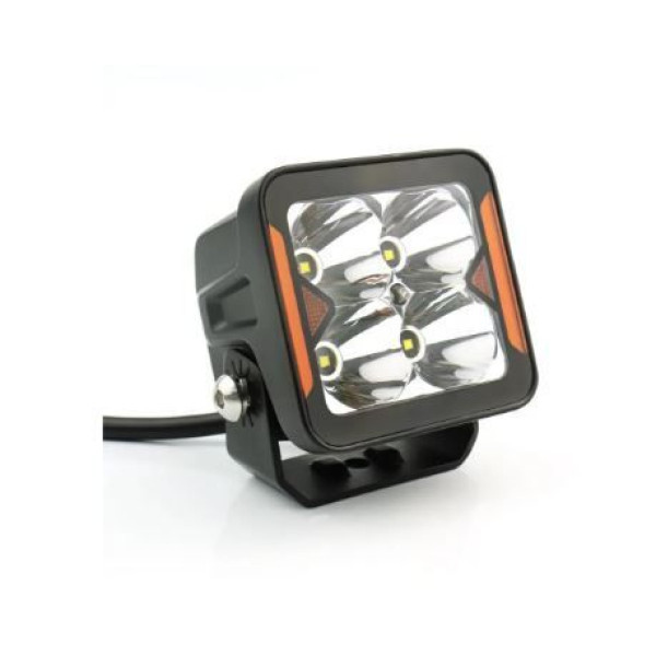 Світлодіодна фара StarLight SL-W0120S квадратна, дальнє світло WHITE + DRL 20W 2400Lm 5700K 12/24V