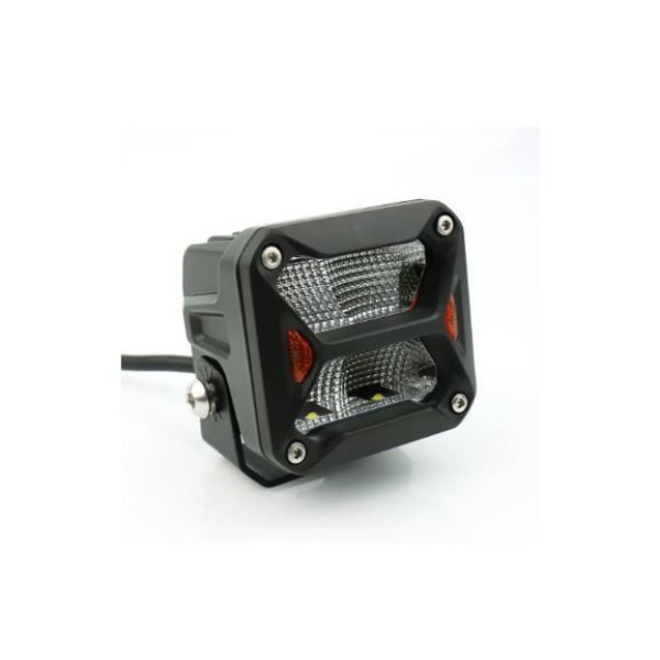 Світлодіодна фара StarLight SL-W0320F квадратна, ближнє розсіяне світло WHITE+DRL 20W 2400Lm 5700K