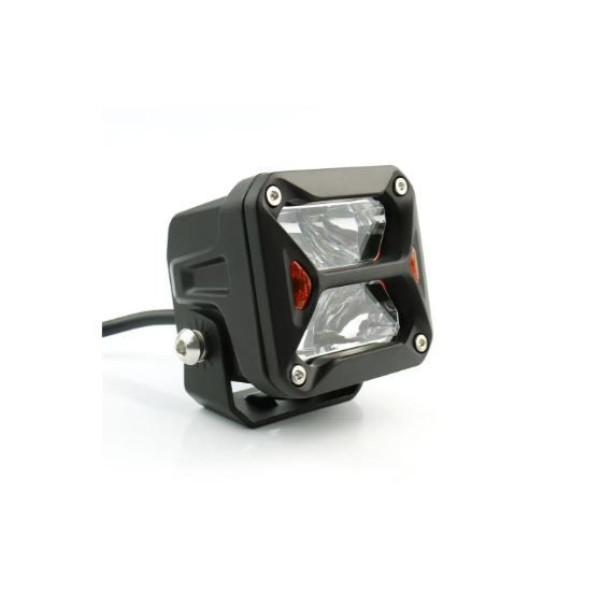 Світлодіодна фара StarLight SL-W0320S квадратна, дальнє світло WHITE + DRL 20W 1800Lm 5700K 12/24V