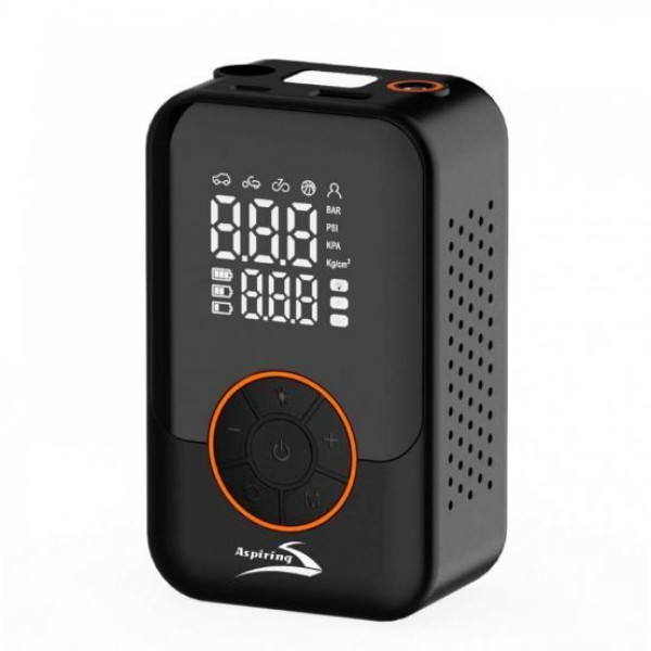Компресор портативний Aspiring Storm 5 Powerbank 70W 23L/min Wireless and Cord