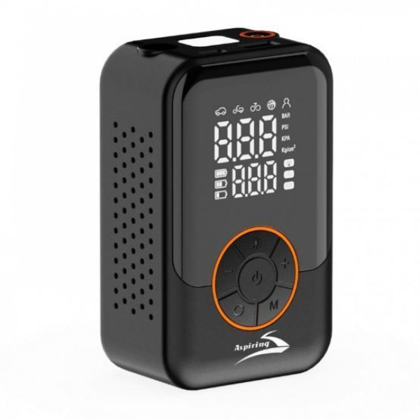 Компресор портативний Aspiring Storm 5 Powerbank 70W 23L/min Wireless and Cord
