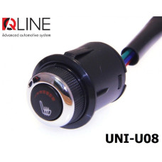 Кнопка підігріва сидінь QLine Fiber UNI-U08