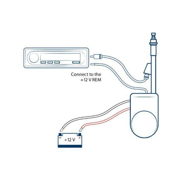 Антена Blaupunkt AUTOJET 25 silver