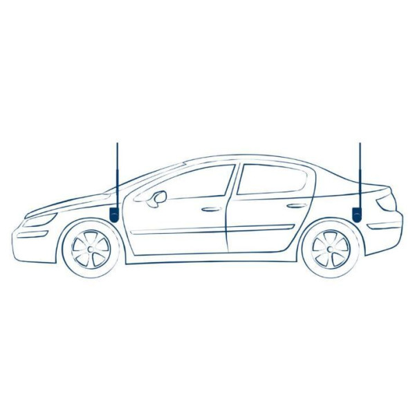 Антена Blaupunkt AUTOJET 25 silver