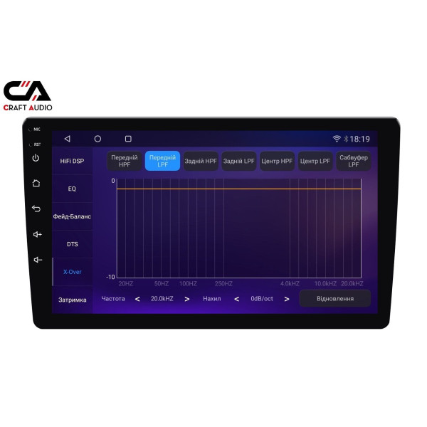 Мультимедіа CraftAudio QMS-98128 Android13 QLED 8+128Gb 9
