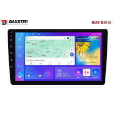 Мультимедийный центр Baxster BMS-B4010 Android 13 QLED 4+32Gb 10