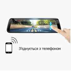 Дзеркало заднього виду з вбудованим Full HD відеореєстратором Prime-X 209 4K