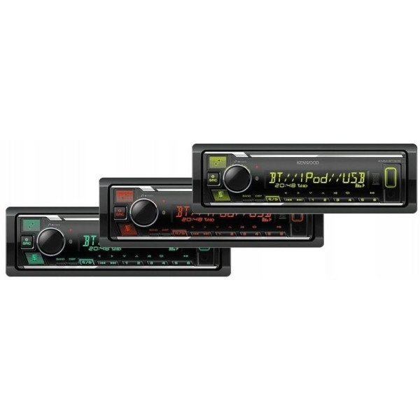 Медіа-ресивер Kenwood KMM-BT-508DAB