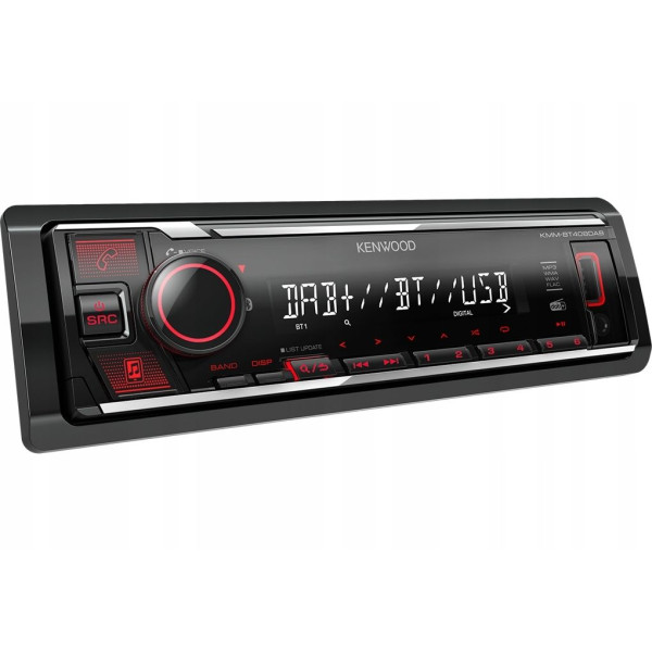 Медиа-ресивер Kenwood KMM-BT-408DAB