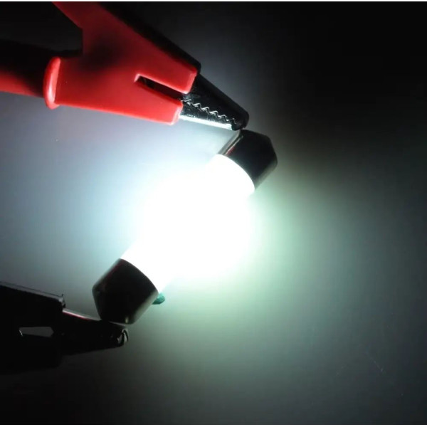 Габарит LED StarLight Vision C5W/C10W (T11) Led Festoon SV8.5 White 6000K 31mm 12V