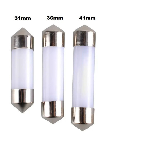 Габарит LED StarLight Vision C5W/C10W (T11) Led Festoon SV8.5 White 6000K 31mm 12V