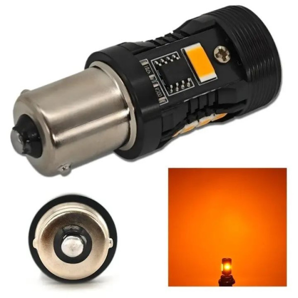 Габарит LED StarLight Vision PY21W (T25) BRS LED BA15S 1156 Amber 12V