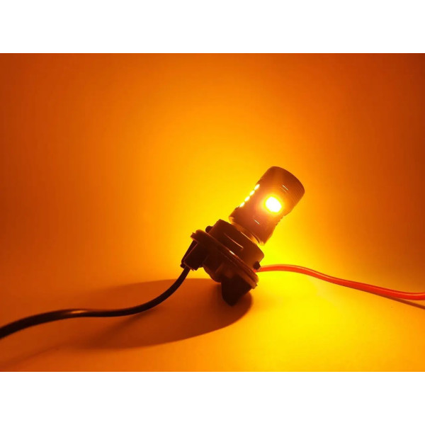 Габарит LED StarLight Vision PY21W (T25) BRS LED BAU15S Amber 12V