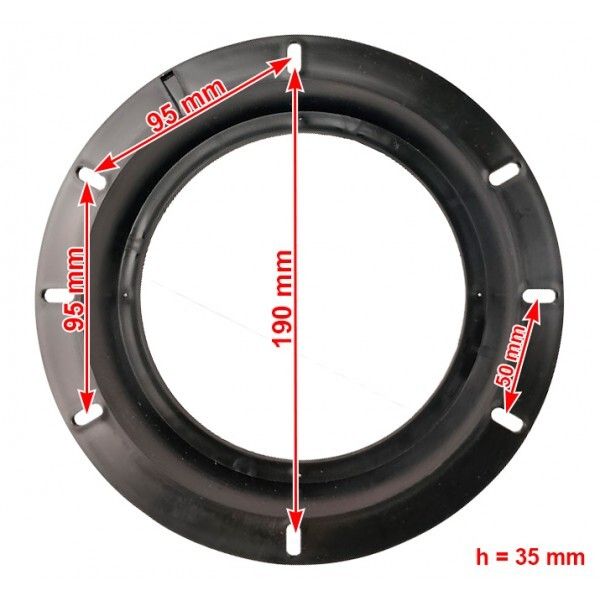 Проставки под динамики AWM H-335 165 мм / 6.5