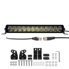 Світлодіодна фара комбінованого світла StarLight SL-3322 (дальнє світло White + DRL) 90W