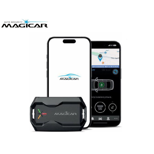 Автосигнализация MAGICAR G300AS + LTE/BT/GPS-модуль CLT450
