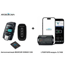 Автосигналізація MAGICAR G300AS CAN + LTE/BT/GPS-модуль CLT450