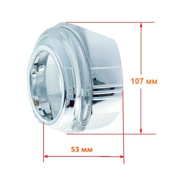 Маска S-39 CREE DRL
