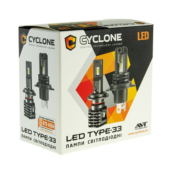 Світлодіодна лампа Cyclone Type-33 9005 5000K