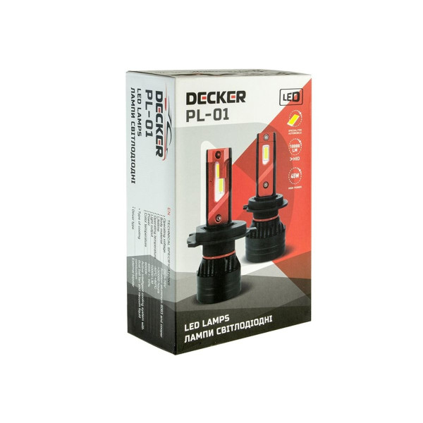Світлодіодна лампа Decker PL-01 H3 5000K