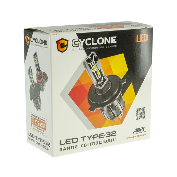 Світлодіодна лампа Cyclone Type-32 H27 6000K