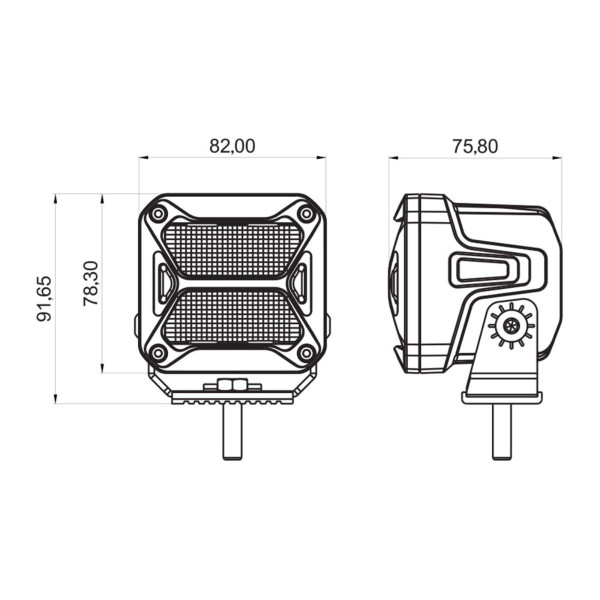 Cвітлодіодна фара WL-G7 mini 20W Premium Driving