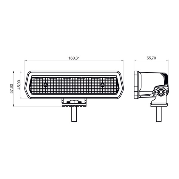 Светодиодная фара WL-L3 30W Premium Driving