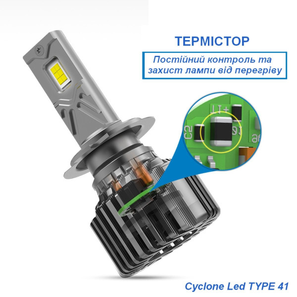 Світлодіодна лампа Cyclone Type-41 H1 5700K