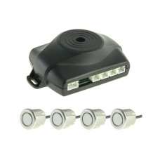 Парковочный радар Cyclone SB-4D silver