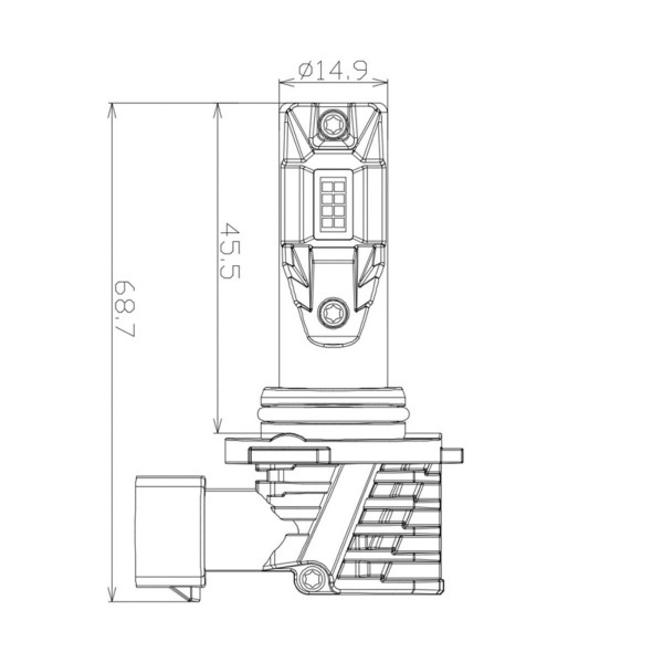 Светодиодная лампа Nextone L7 9006 6000K