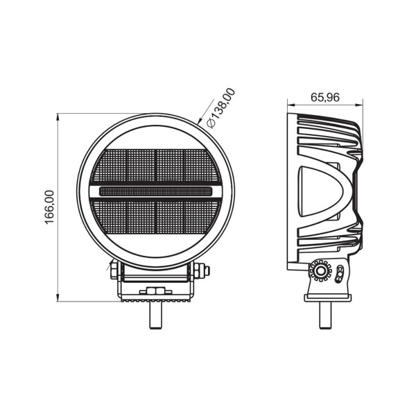 Cвітлодіодна фара WL-G9 40W Premium Driving