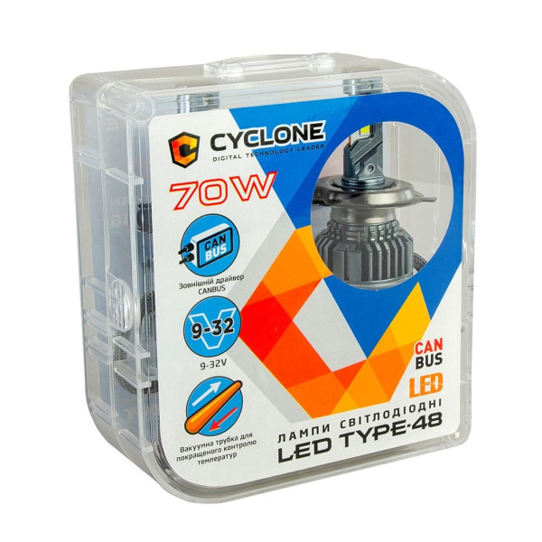 Светодиодная лампа Cyclone Type-48 9005 5500K