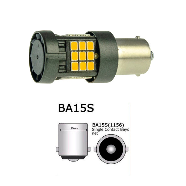 Світлодіодна лампа S25-103Y CAN 2835-36 9-32V