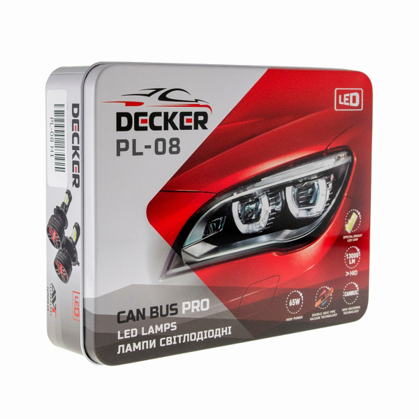 Світлодіодна лампа Decker LED PL-08 5K 9005