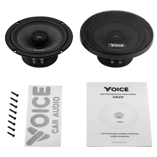 Коаксіальна акустика Voice D62X