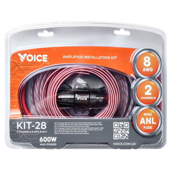 Комплект для 2-го усилителя Voice KIT-28