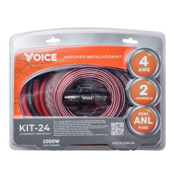Комплект для 2-го усилителя Voice KIT-24