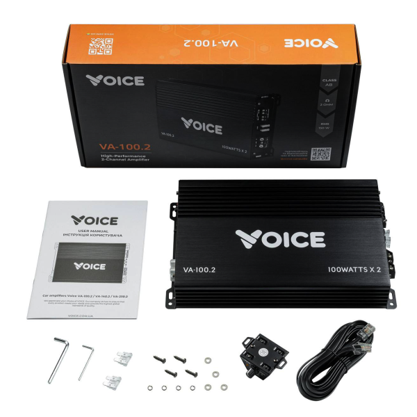 2-канальний підсилювач Voice VA-100.2
