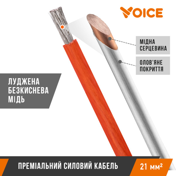 Силовий кабель Voice SPC-4